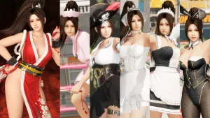 DOA6LR: персонаж Маи Ширануи + набор дебютных костюмов