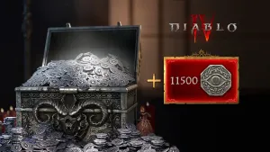Diablo® IV - 11 500 ед. платины: 10000 + 1500 ед. Платины