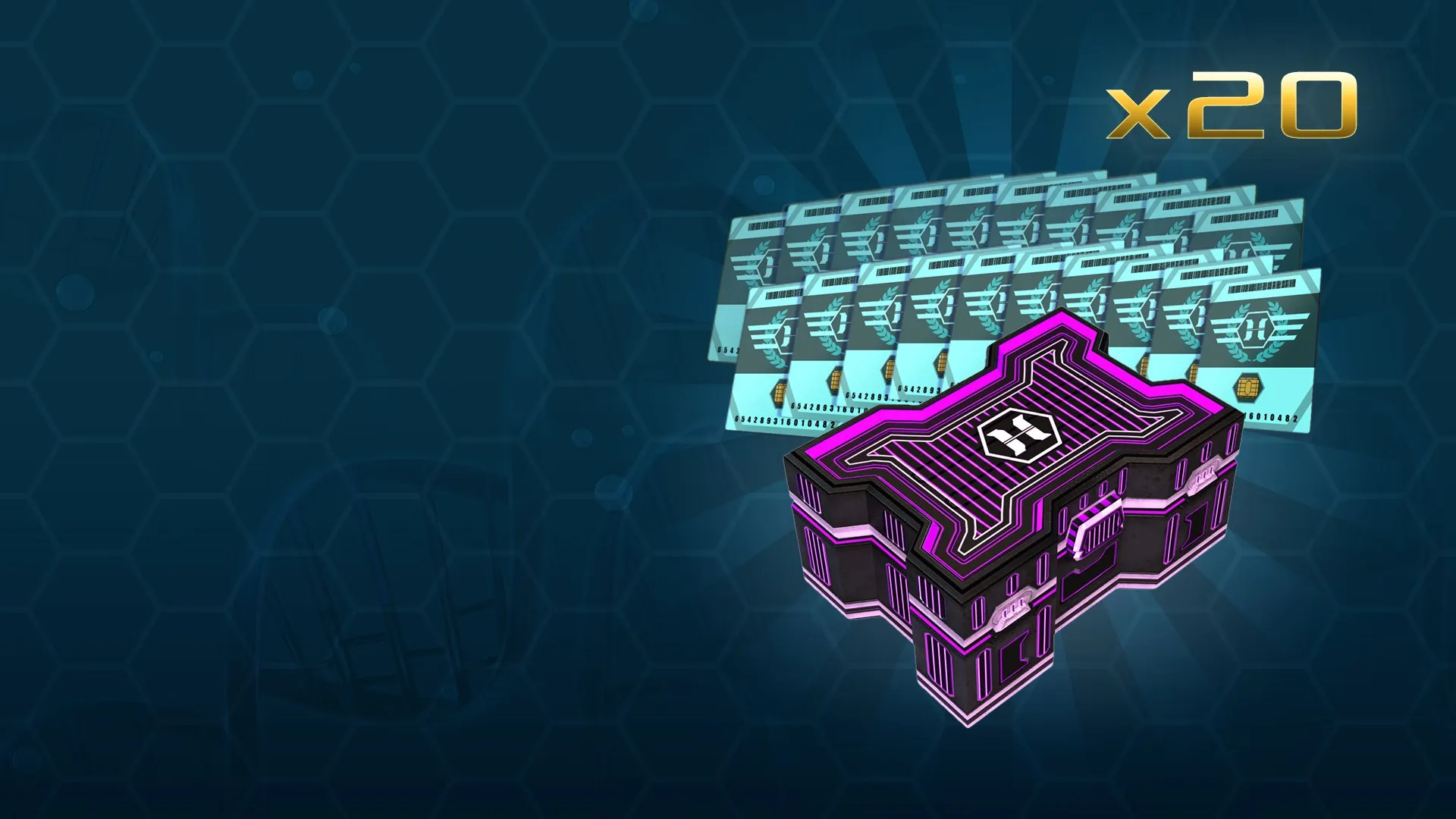 Ящик с оружием Horzine | тип 11: золотой набор