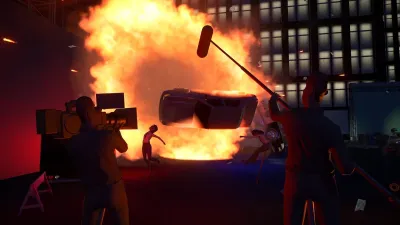 Planet Coaster: набор «Съемочные площадки» — скриншот 2