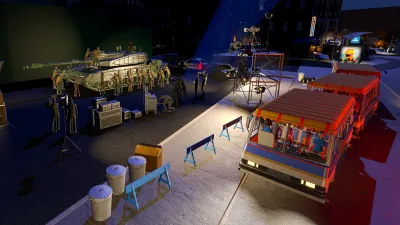 Planet Coaster: набор «Съемочные площадки» — скриншот 6