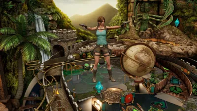 Pinball FX - Tomb Raider Pinball — скриншот 3