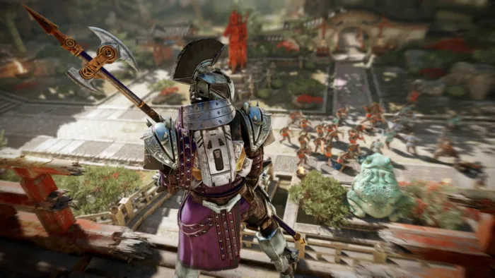 Лиловый Король – облик юстициария – FOR HONOR — скриншот 4