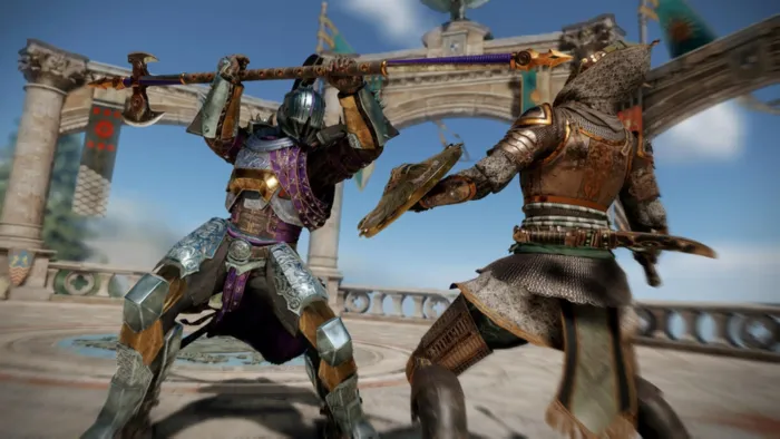 Лиловый Король – облик юстициария – FOR HONOR — скриншот 5