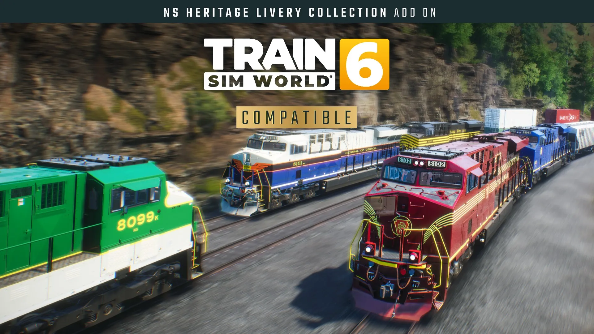 Train Sim World® 6: Norfolk Southern Heritage Livery Collection Add-On