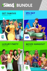 The Sims™ 4 Live Lavishly — Коллекция: Путь к славе, День cпа, Роскошная вечеринка — Каталог, Домашний кинотеатр — Каталог