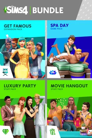 The Sims™ 4 Live Lavishly — Коллекция: Путь к славе, День cпа, Роскошная вечеринка — Каталог, Домашний кинотеатр — Каталог