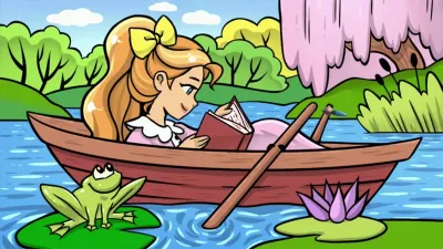 Coloring Book: Sweet Princesses — скриншот 1