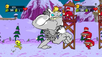 Alien Hominid HD — скриншот 11