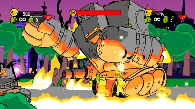 Alien Hominid HD — скриншот 9