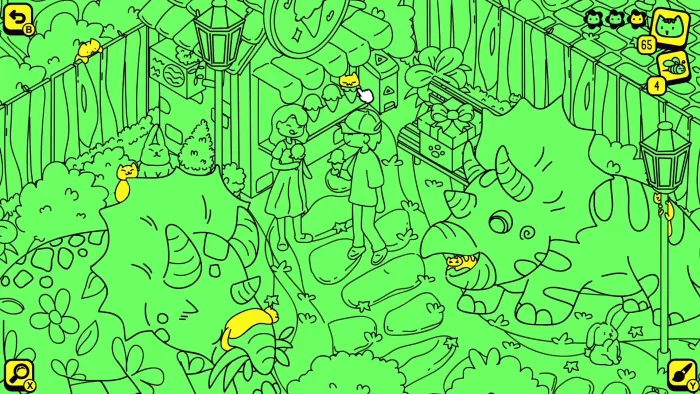 Cats and Seek : Dino Park — скриншот 8
