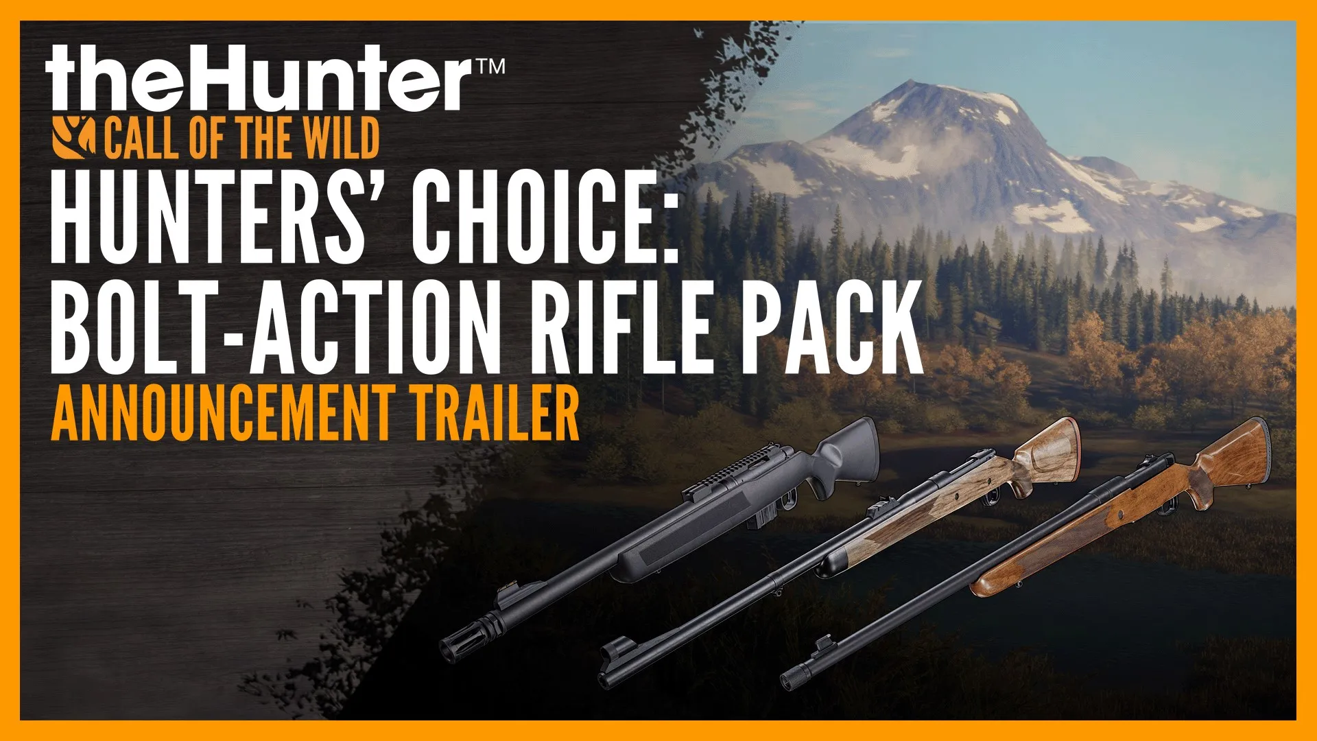 theHunter: Call of the Wild™ - Hunters' Choice: Bolt Action Rifle Pack — трейлер