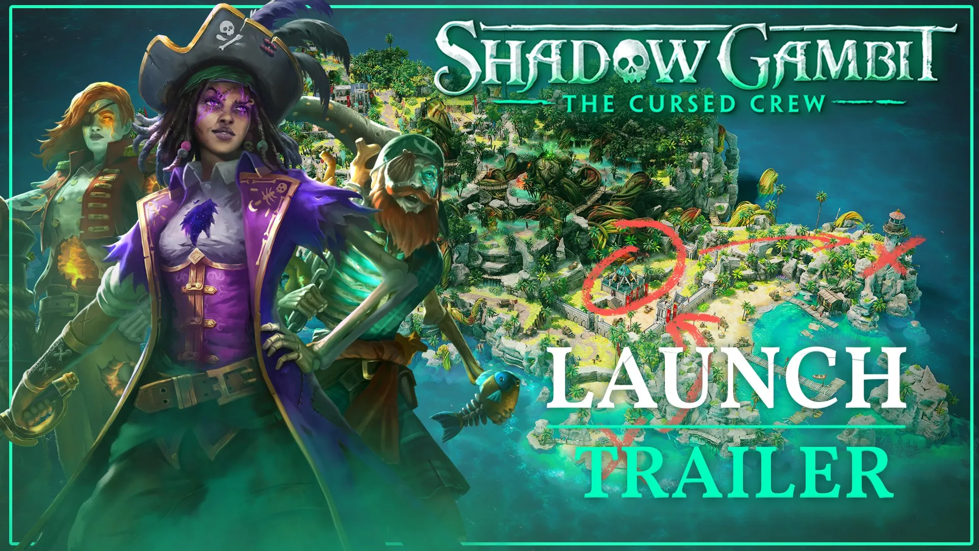 Shadow Gambit: The Cursed Crew — трейлер