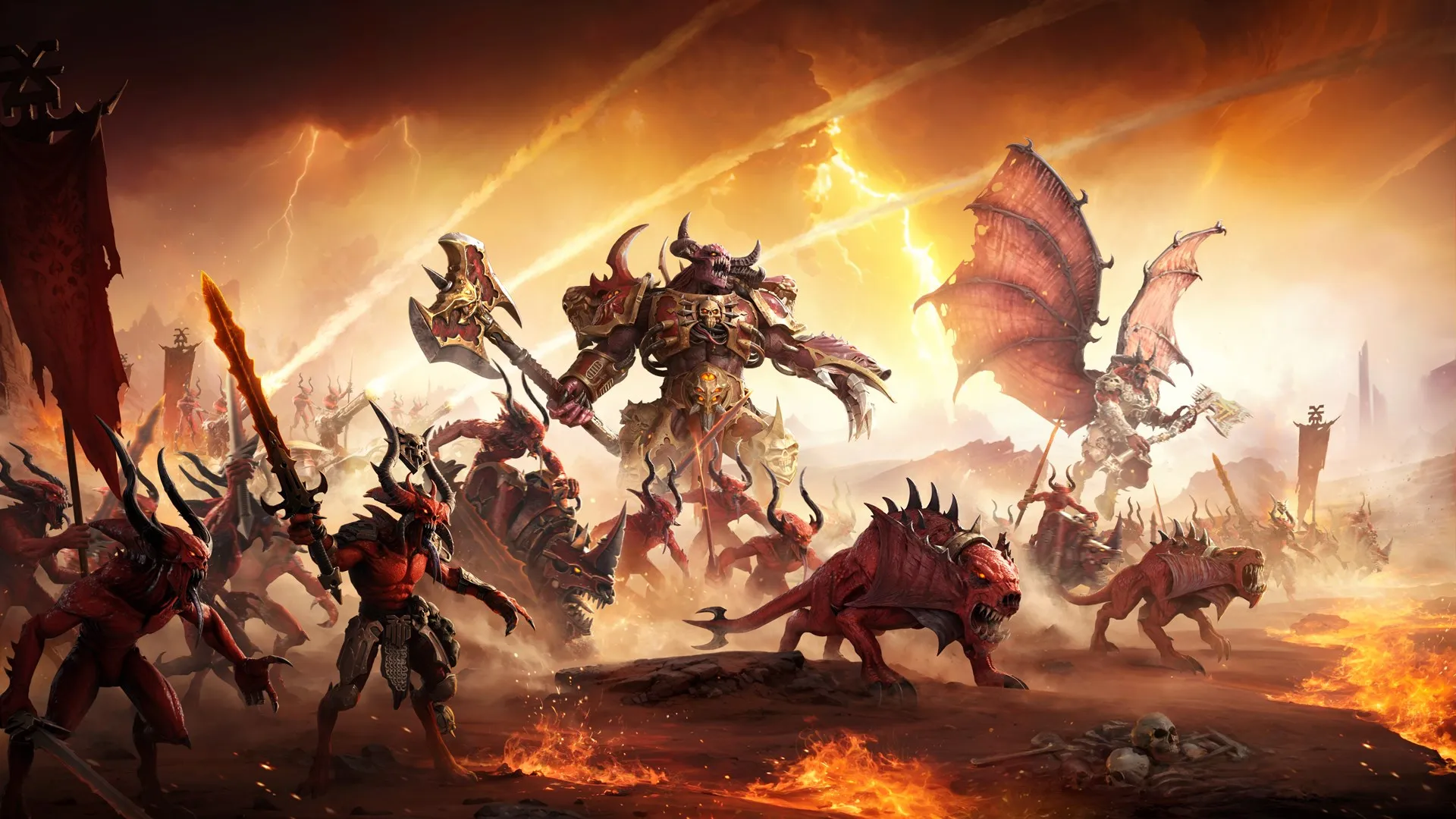 Warhammer 40,000: Battlesector - Daemons of Khorne — трейлер