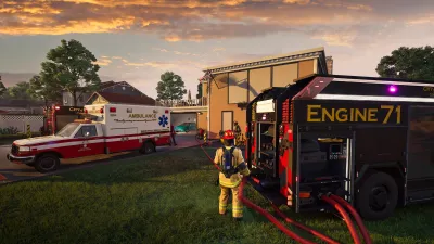 Firefighting Simulator: Ignite - Blackout Truck Edition Skins DLC — скриншот 5