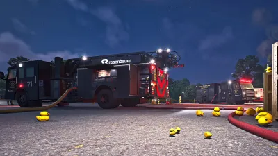 Firefighting Simulator: Ignite - Blackout Truck Edition Skins DLC — скриншот 9