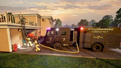 Firefighting Simulator: Ignite - Blackout Truck Edition Skins DLC — скриншот 10