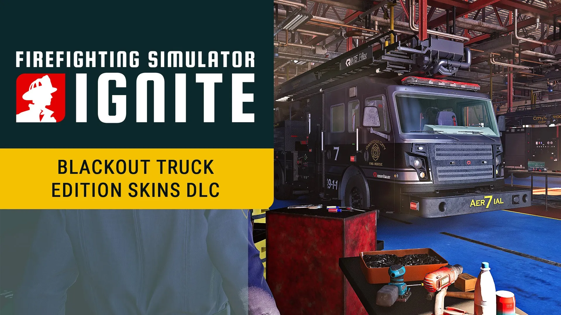 Firefighting Simulator: Ignite - Blackout Truck Edition Skins DLC — трейлер