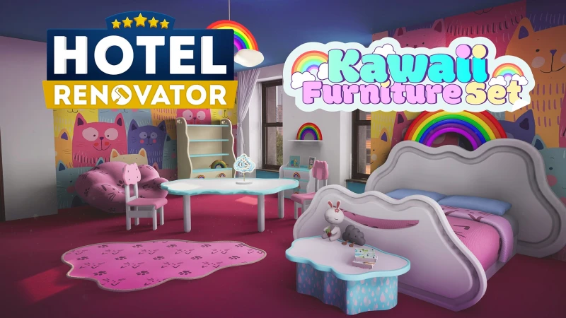 Hotel Renovator - Kawaii Furniture Set