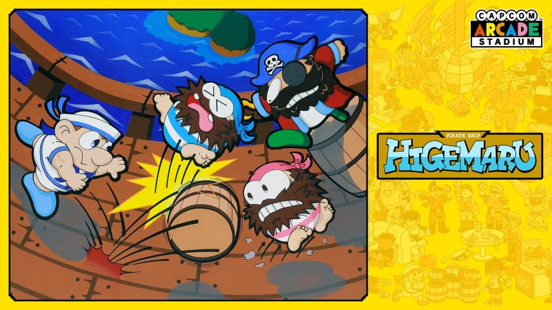 Capcom Arcade Stadium：PIRATE SHIP HIGEMARU