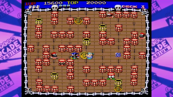 Capcom Arcade Stadium：PIRATE SHIP HIGEMARU — скриншот 4