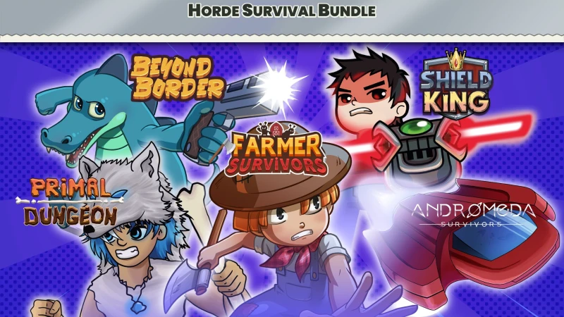 Horde Survival bundle Xbox - Andromeda Survivors, Beyond Border, Farmer Survivors, Primal Survivors, Shield King