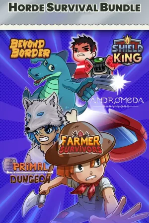 Horde Survival bundle Xbox - Andromeda Survivors, Beyond Border, Farmer Survivors, Primal Survivors, Shield King