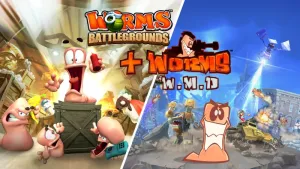 Worms Battlegrounds + Worms W.M.D