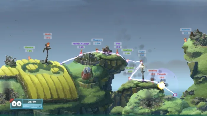 Worms Battlegrounds + Worms W.M.D — скриншот 3