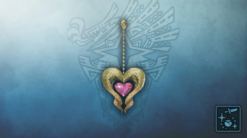 Кулон: сердце кулве из самоцв. роз