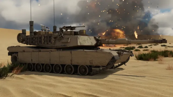 War Thunder - Набор M1A1 HC "Click-Bait" — скриншот 3