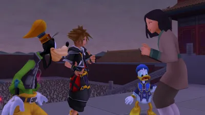 KINGDOM HEARTS -HD 1.5+2.5 ReMIX- — скриншот 2