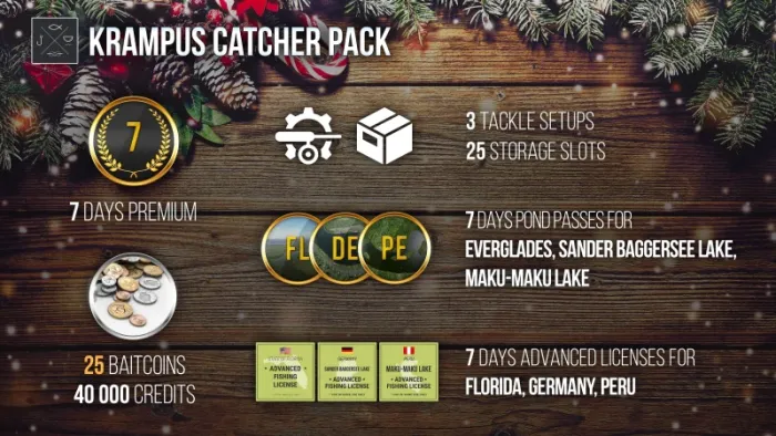 Fishing Planet: Krampus Catcher Pack — скриншот 2