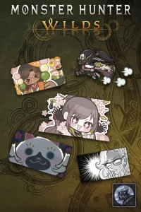 Набор стикеров: Танец цветов