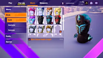 Worms Rumble - Honor & Death Pack — скриншот 1