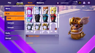 Worms Rumble - Honor & Death Pack — скриншот 3