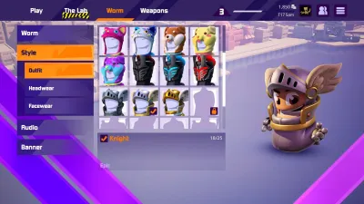 Worms Rumble - Honor & Death Pack — скриншот 4