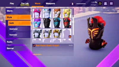 Worms Rumble - Honor & Death Pack — скриншот 5