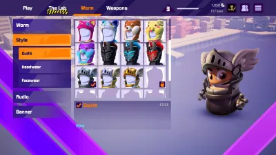 Worms Rumble - Honor & Death Pack — скриншот 6