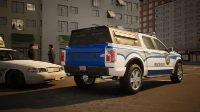 Police Simulator: Patrol Officers: Vanguard Police Vehicle DLC — скриншот 4