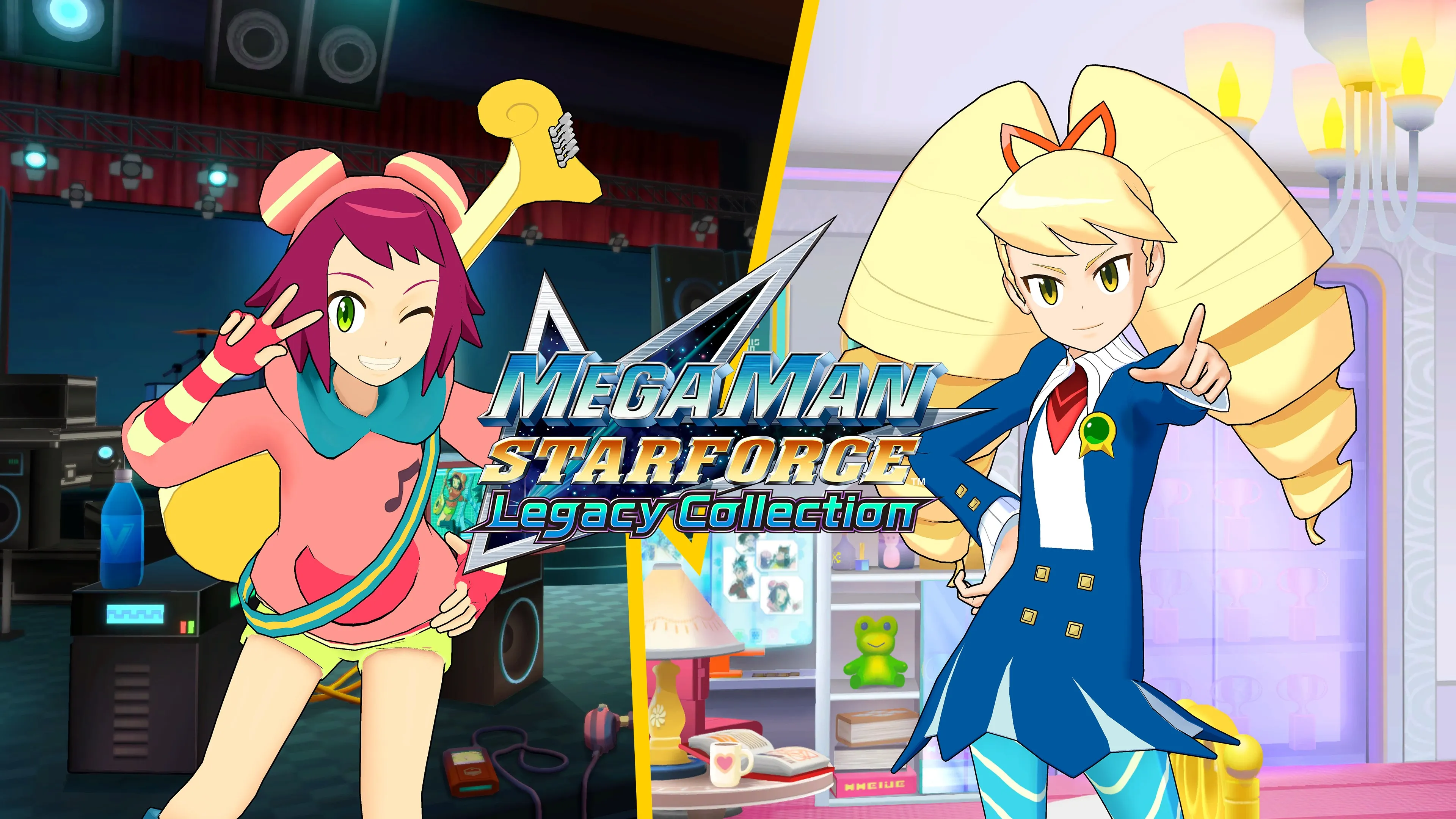 Mega Man Star Force Legacy Collection – Sonia Strumm and Luna Platz Character Model Pack