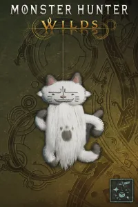 Подвеска: белый трусишка-пушистик