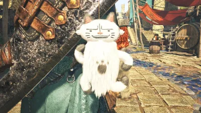 Подвеска: белый трусишка-пушистик — скриншот 1