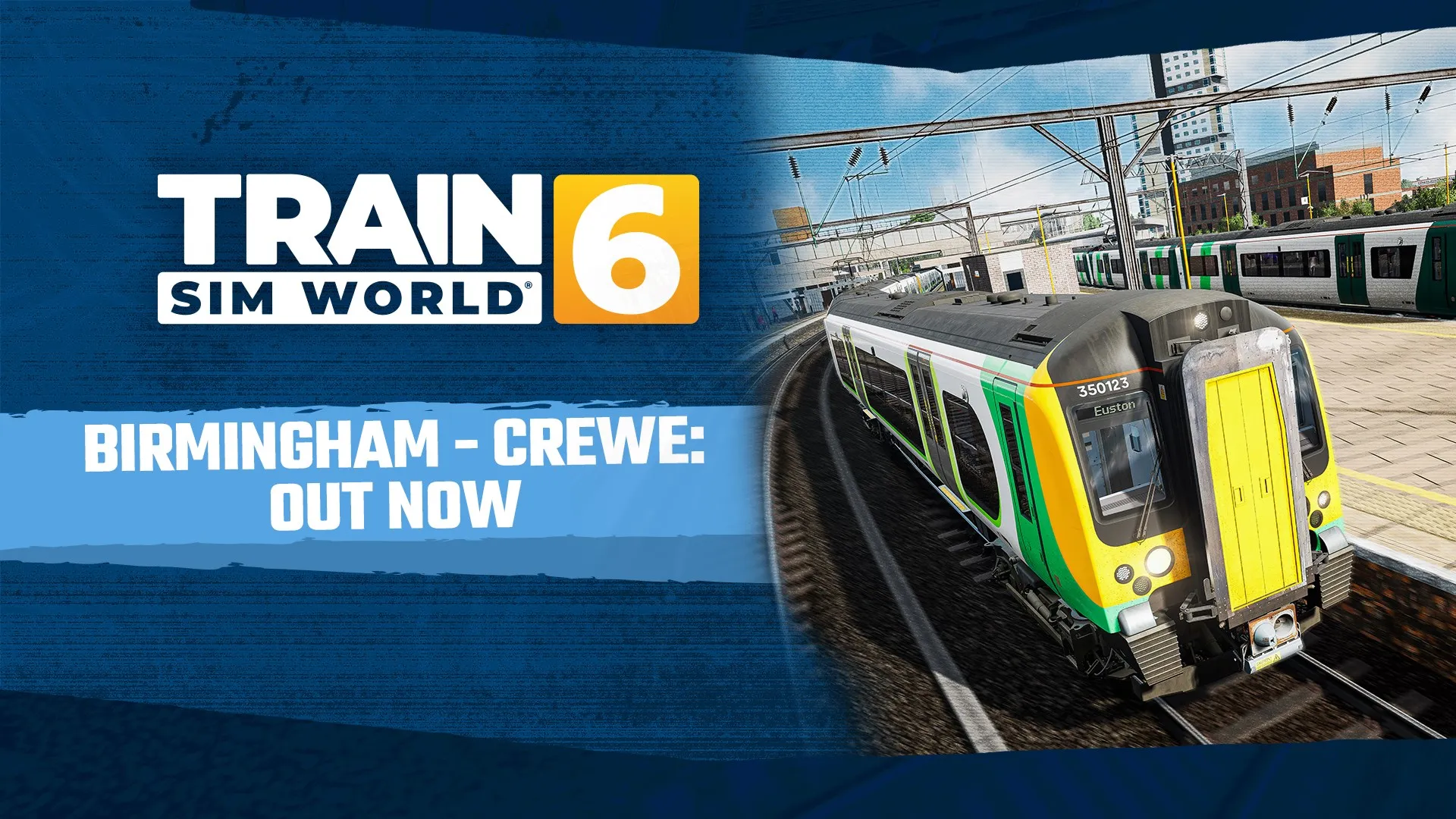 Train Sim World® 6: West Coast Main Line: Birmingham - Crewe — трейлер