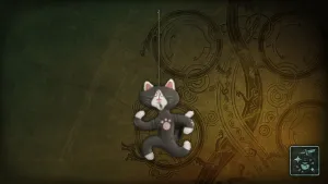 Подвеска: чёрный трусишка