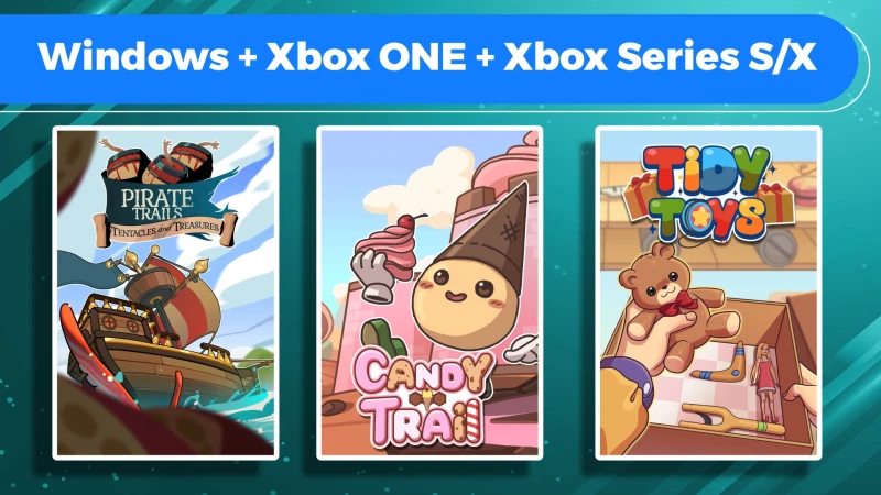 Pirate Trails: Tentacles and Treasures + Candy Trail + Tidy Toys (Bundle)