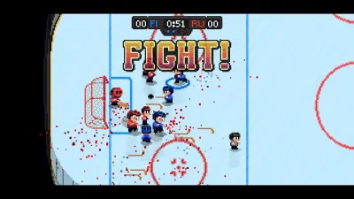 Super Blood Hockey — скриншот 1