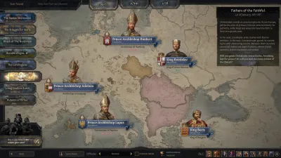 Crusader Kings III: By God Alone — скриншот 1
