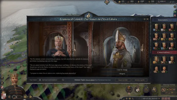 Crusader Kings III: By God Alone — скриншот 3