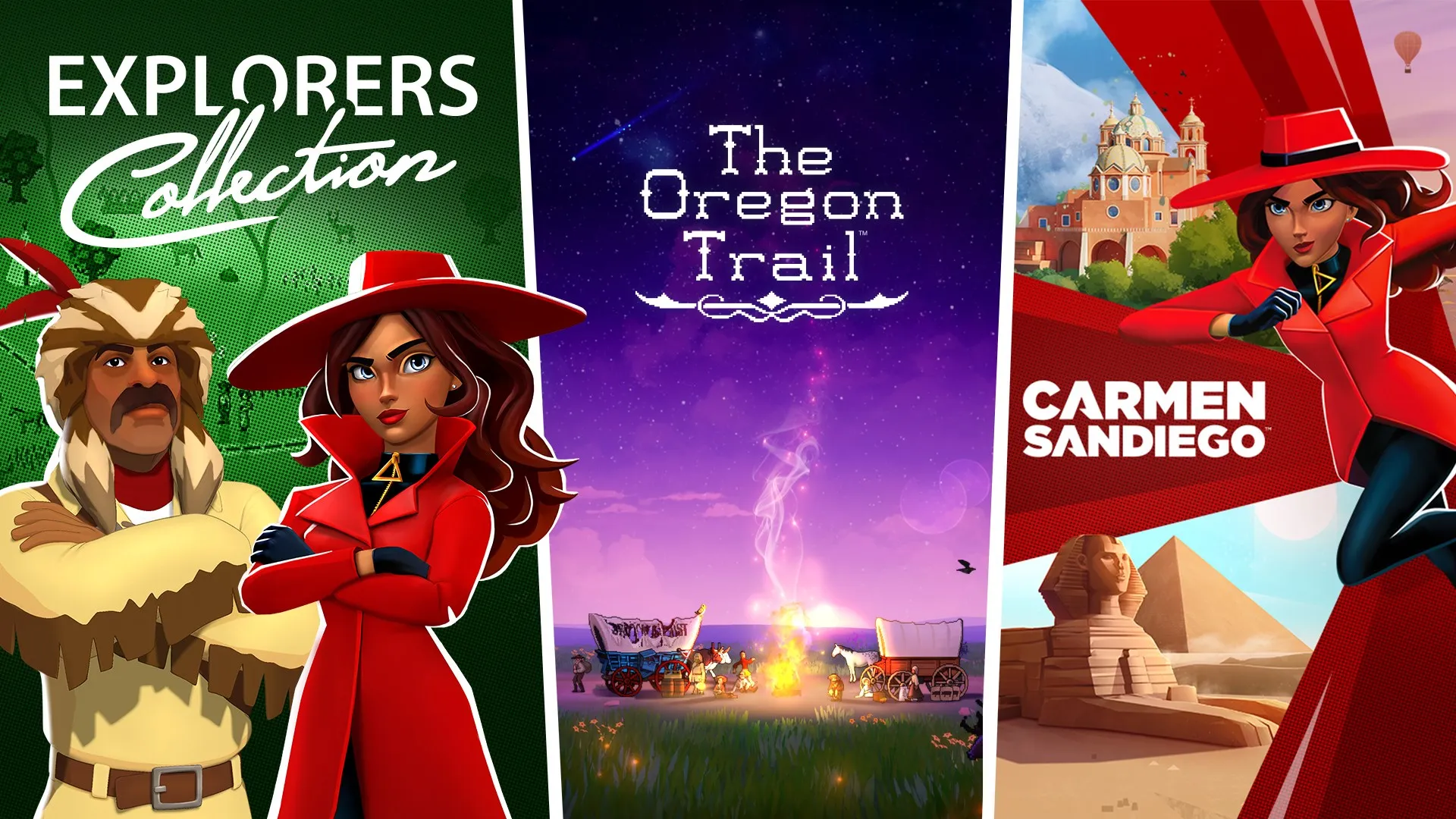 Explorers Collection: The Oregon Trail & Carmen Sandiego Bundle — трейлер